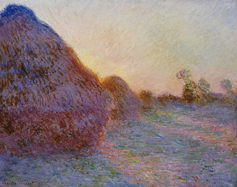 Claude Monet - Saman Yığınları
