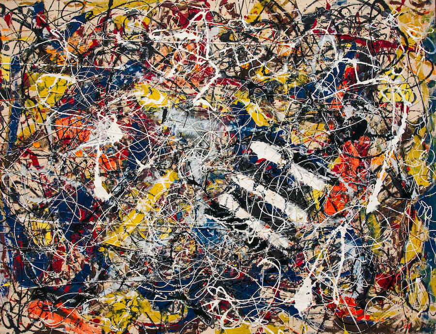 Jackson Pollock - Sayı 17A