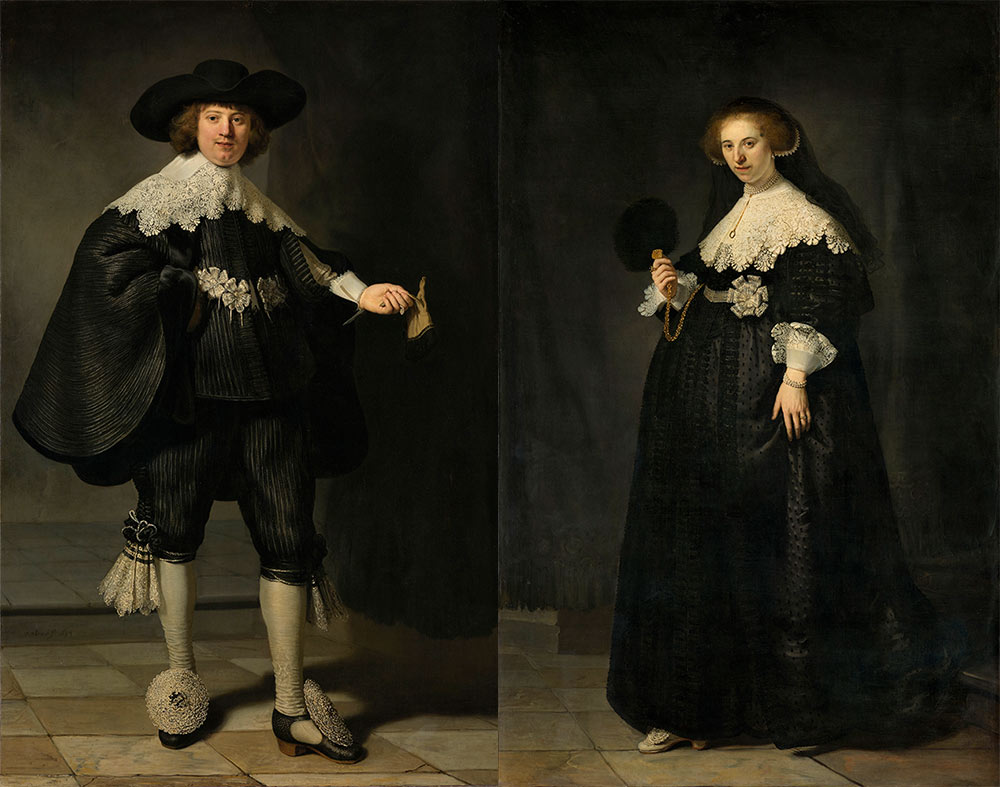Rembrandt - Maerten Soolmans ve Oopjen Coppit